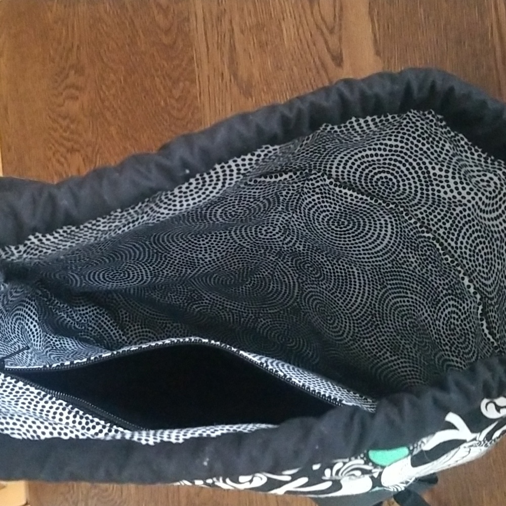 Peacock pullstring backpack purse - Picture 4 of 6